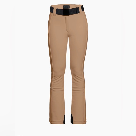 Goldbergh Luxury Pippa Ski Pants in Tan Size 10, NWT - Picture 1 of 9